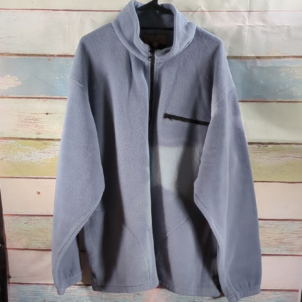 Duluth Trading Co. Men's Gray Fleece Jacket